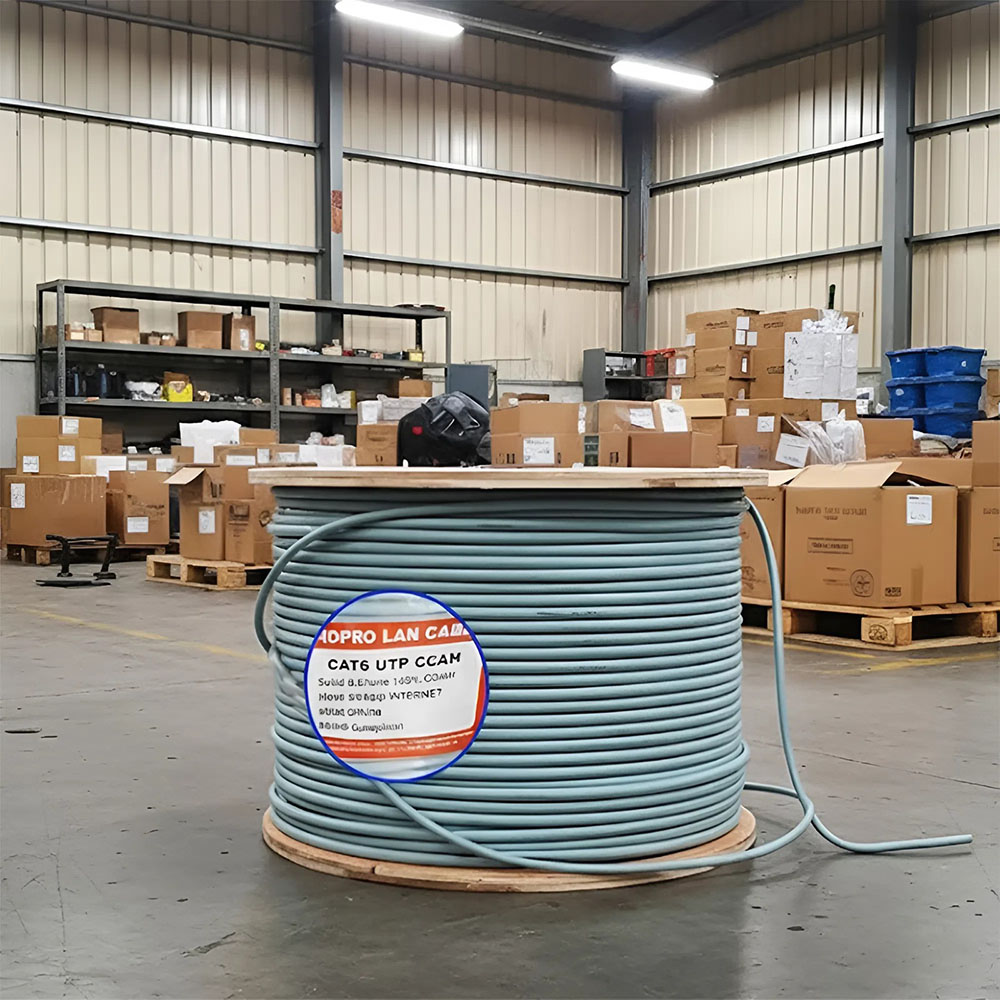 Cáp mạng HDPRO Cat6 UTP CCAH hợp kim