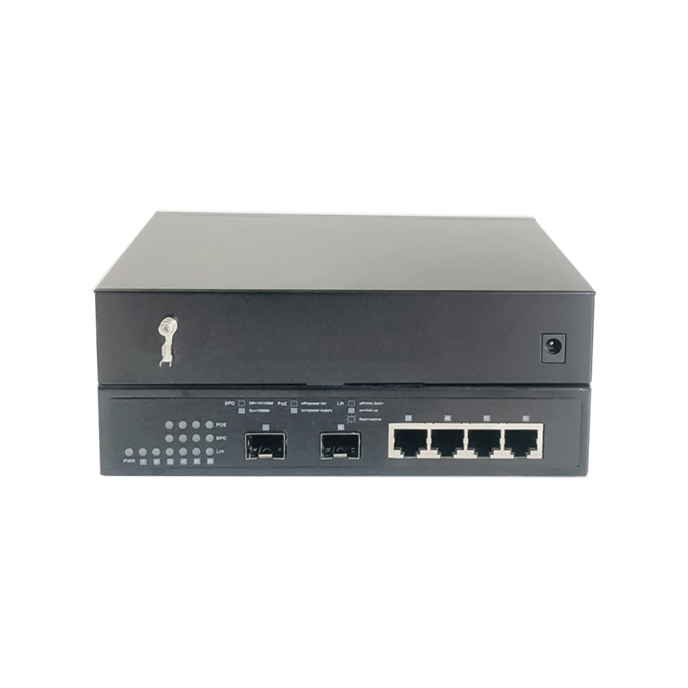 Converter quang WINTOP Model WT-8110G-24-SFP-AS