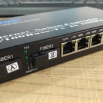 Converter Quang HDTEC 2 SC + 6 RJ45 SM 10/100Mbps
