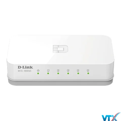 Switch chia mạng D-link 5 cổng DES-1005C