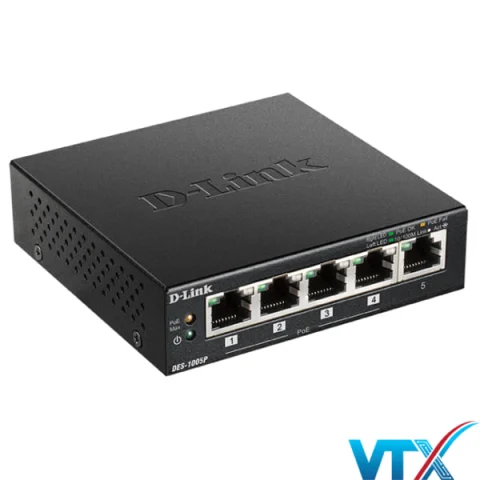Bộ chia mạng D-Link 5 cổng DES-1005P