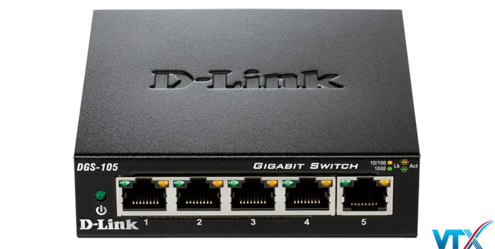 Switch chia mạng D-link DGS-105