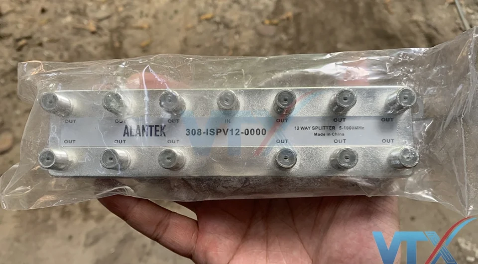 Bộ chia tín hiệu Alantek Spliter 12 way 308-ISPV12-0000