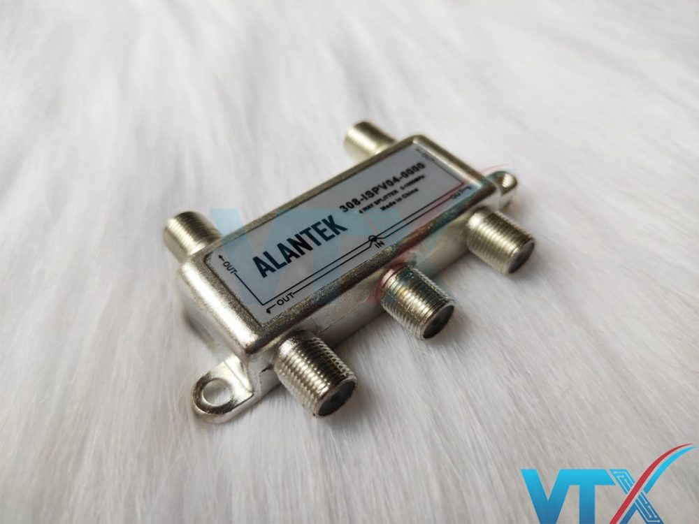 Bộ chia tín hiệu Alantek Spliter 4 cổng 308-ISPV04-0000