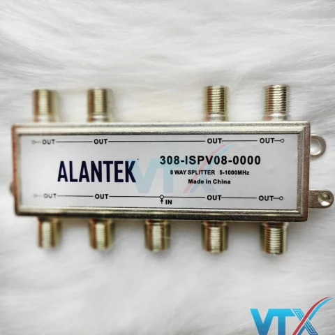 Alantek Spliter 8 Way | PN: 308-ISPV08-0000