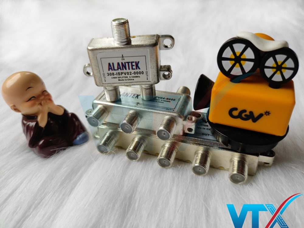Bộ chia tín hiệu truyền hình Alantek 2 way 308-ISPV02-0000