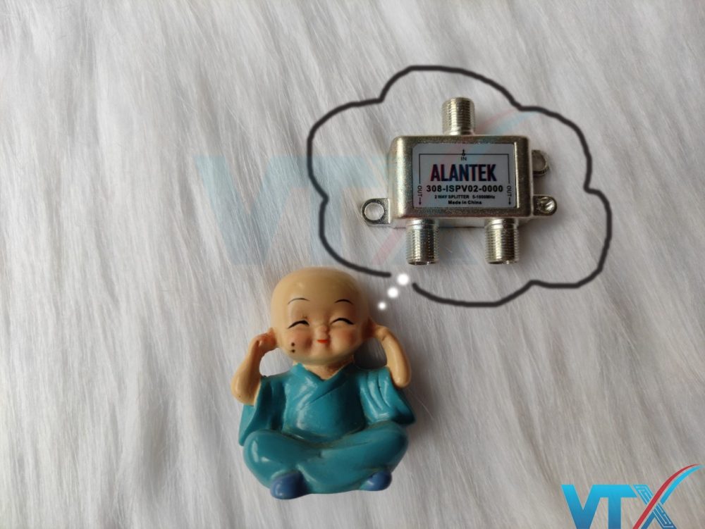 Bộ chia tín hiệu truyền hình Alantek 2 way 308-ISPV02-0000