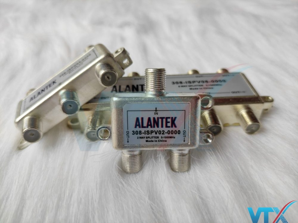 Bộ chia tín hiệu truyền hình Alantek 2 way 308-ISPV02-0000