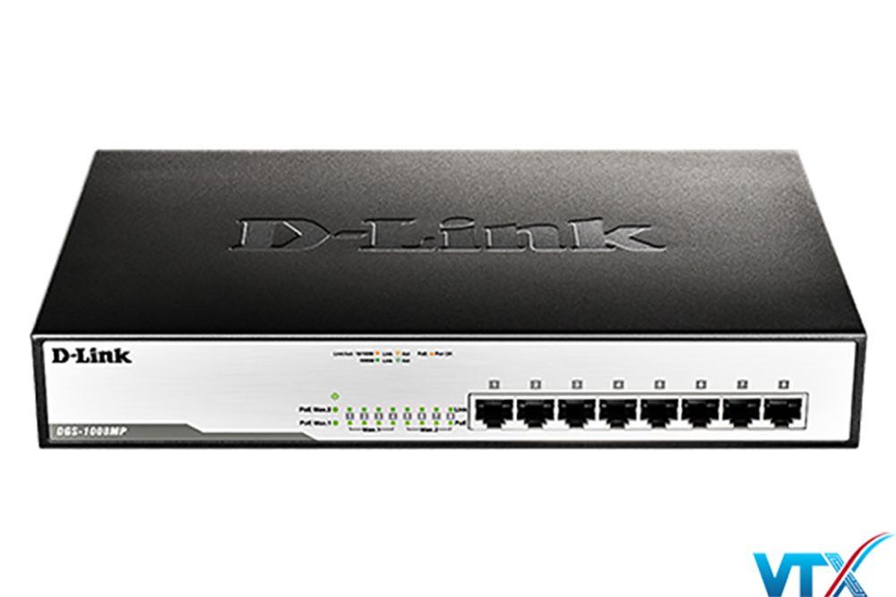 Bộ chia mạng D-link 8 cổng DGS-1008MP