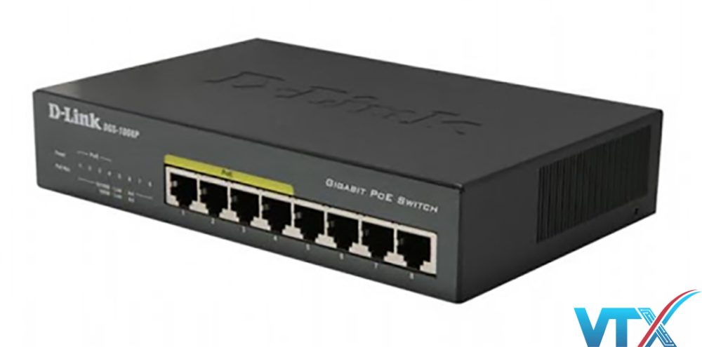 Bộ chia mạng D-link 8-Port DGS-1008P