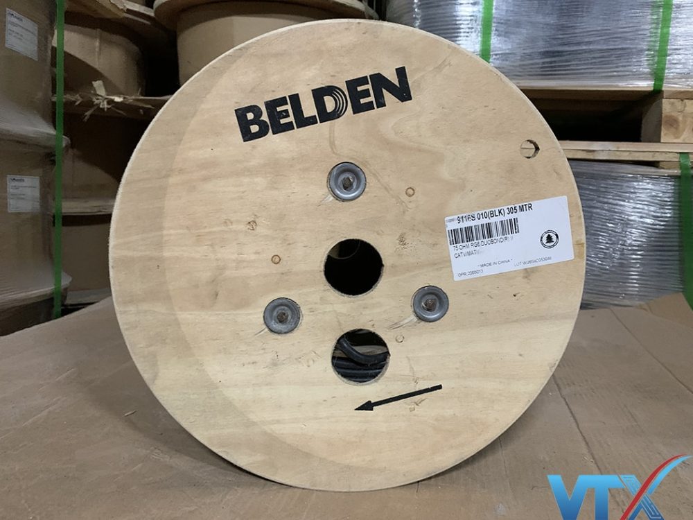 Cáp đồng trục Belden RG6 chính hãng | PN: 9116S