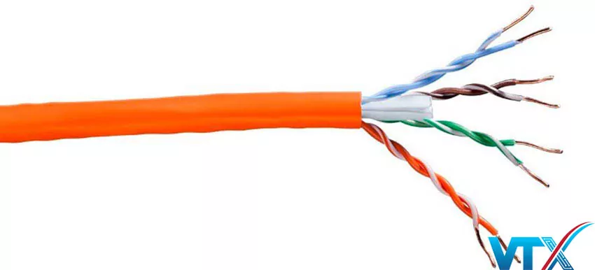 cấu tạo cáp mạng chống cháy Cat6 LSZH Belden