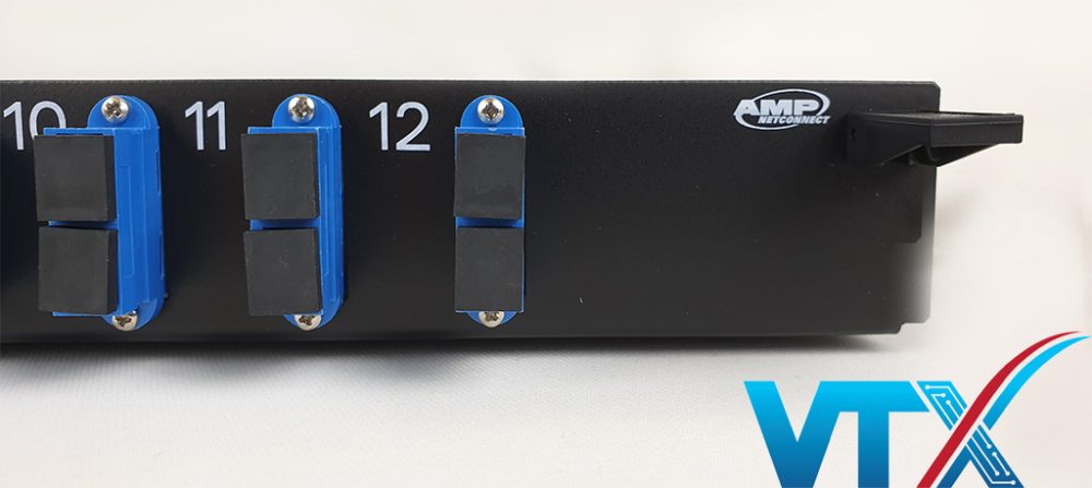 ODF 24FO Commscope/AMP lắp rack 2-1206138-4