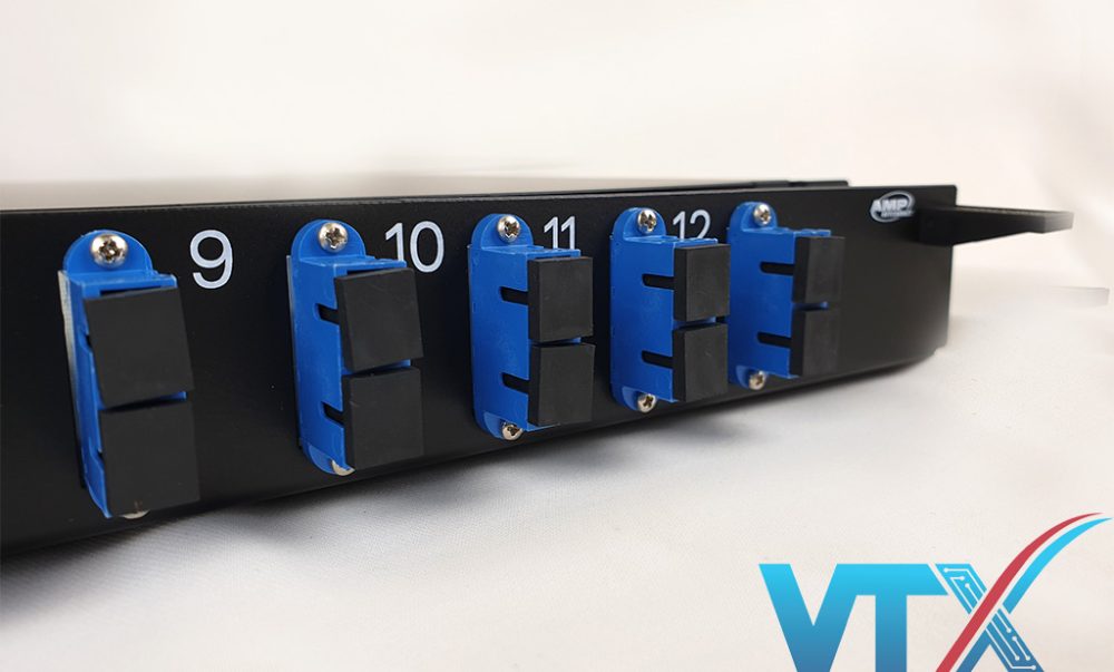 ODF 24FO Commscope/AMP lắp rack 2-1206138-4