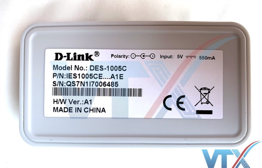 Switch chia mạng D-link 5 cổng DES-1005C