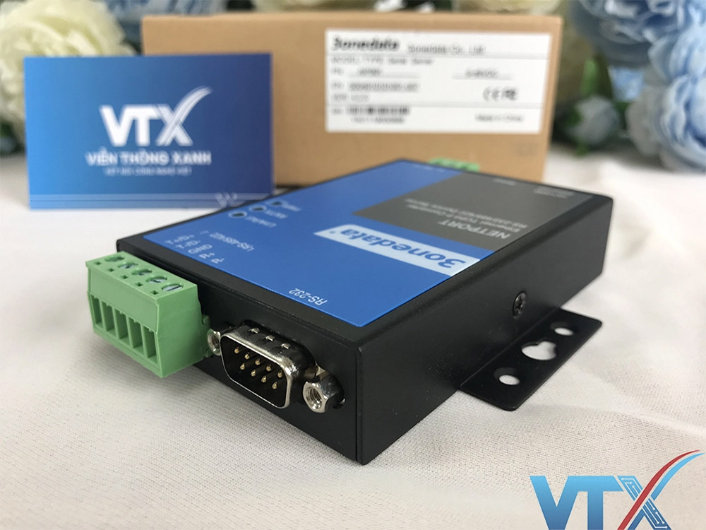 Bộ chuyển đổi 1 cổng RS232 sang Ethernet 3Onedata NP201__