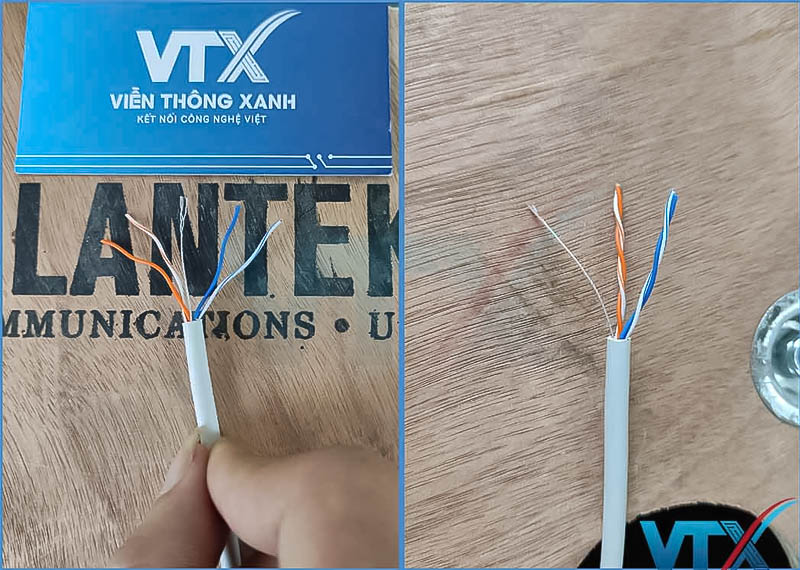 Cáp điện thoại Alantek Cat3 UTP 2 pair 301-100023-05GY_1