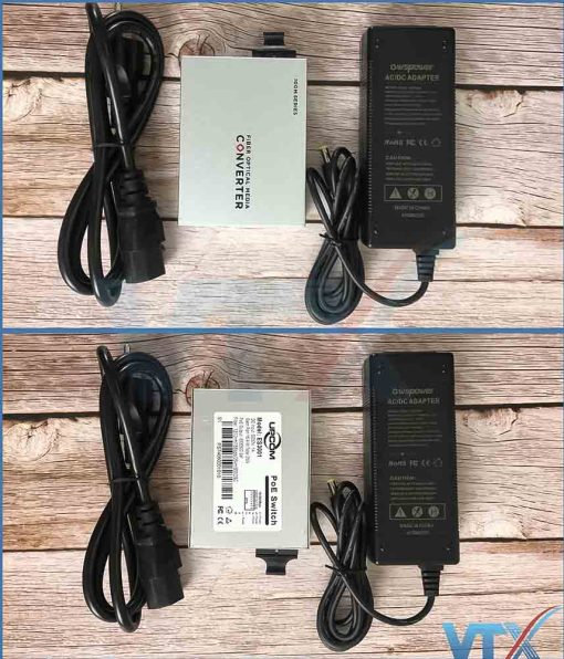 Media converter quang 10100M ES3001 Upcom