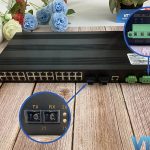 Switch chia mạng công nghiệp 24 cổng 10100M + Quản lý 2 cổng 100Base-FX Upcom IES1026-2F