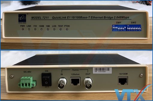 MODEL7211 Bộ chuyển đổi E1 sang Ethernet