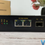 Switch chia mạng công nghiệp 2 cổng 10/100/1000M Upcom PN|IMC102G-GS