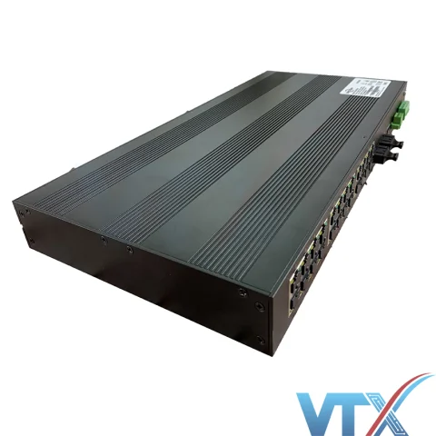 Switch UPCOM IES1026-2F Ethernet 100M + 2 cổng quang