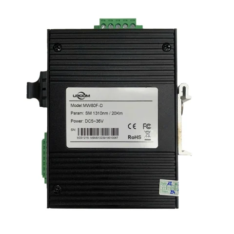 Bộ chuyển đổi tín hiệu RS232/485/422 sang quang Upcom MW80F-D