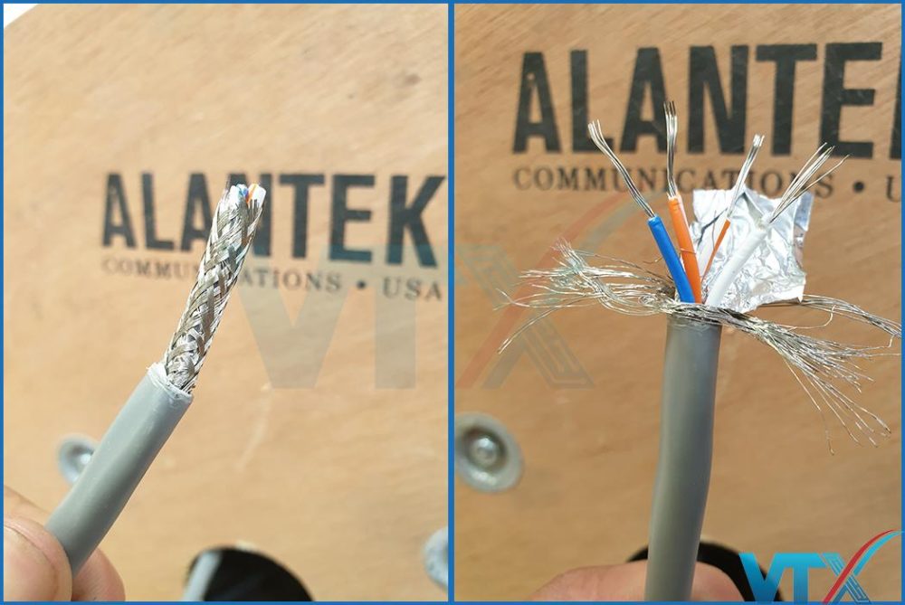 Cáp điều khiển Alantek 24 AWG 2-pair | PN: 301-RS5102-0500