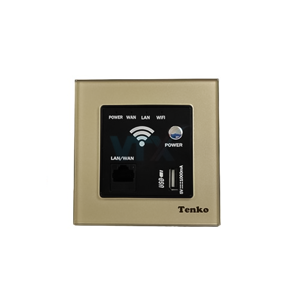 Bộ phát Wifi âm tường Tenko TK-F71-D-69 + USB chuẩn N