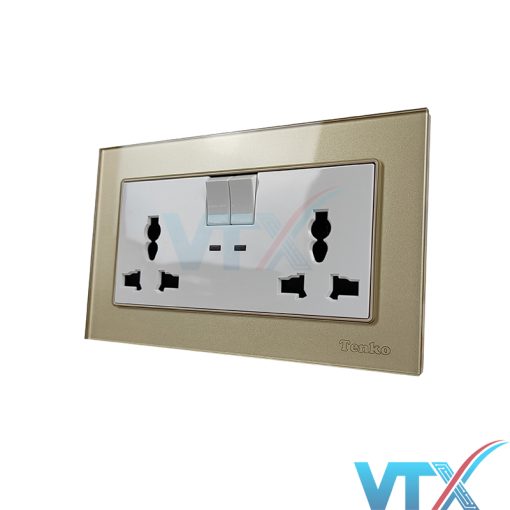 Ổ cắm điện chống giật có công tắc Tenko TK-F71-D-115