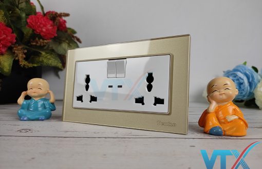Ổ cắm điện chống giật có công tắc Tenko TK-F71-D-115