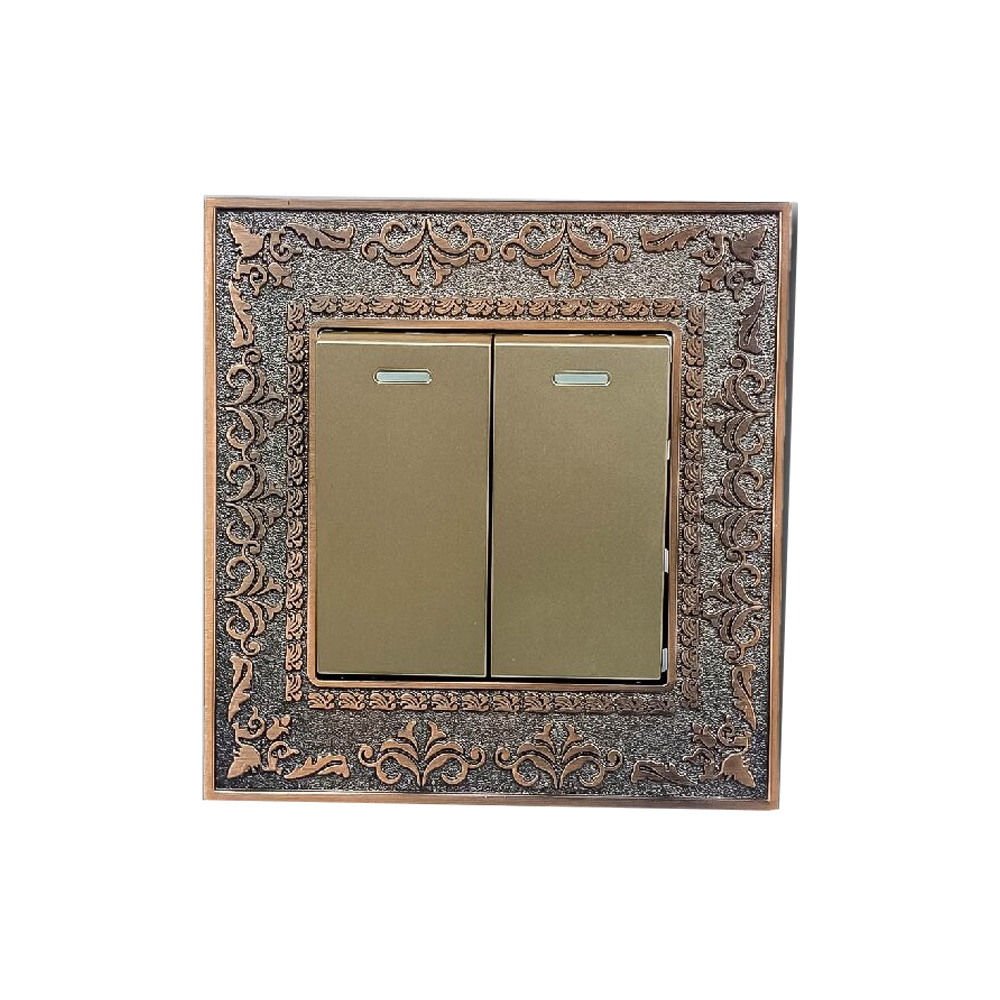 Mặt ổ công tắc điện kim loại TK-F88