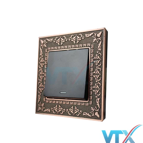 Mặt ổ công tắc điện kim loại TK-F88