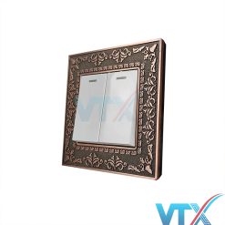 Mặt ổ công tắc điện kim loại TK-F88