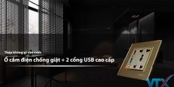 Ổ cắm âm tường USB Tenko TK-F66-B9-45_5