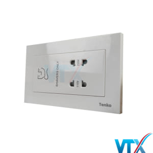 Ổ cắm điện âm tường Tenko TK-TT-119 chống giật tự động