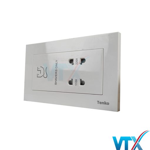 Ổ cắm điện âm tường chống giật tự động Tenko TK-TT-119