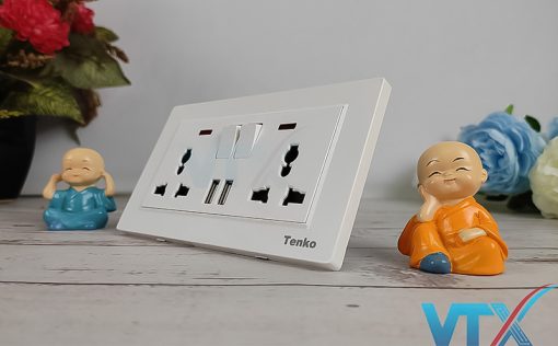 Ổ cắm công tắc điện đa năng âm tường TENKO TK-TT-126_2