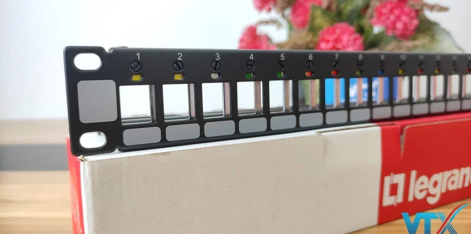 Patch Panel 24 ports Legrand | PN: 632792