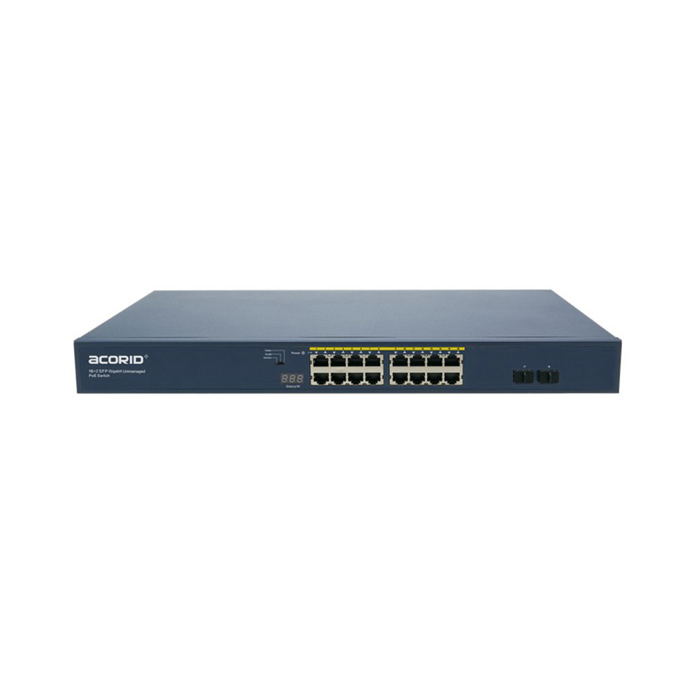 PoE Switch Acorid 16 PoE port + 2SFP PN GLS1716P2F
