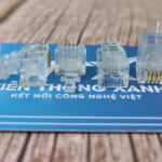 Hạt đầu bấm RJ9 4 chân đồng China