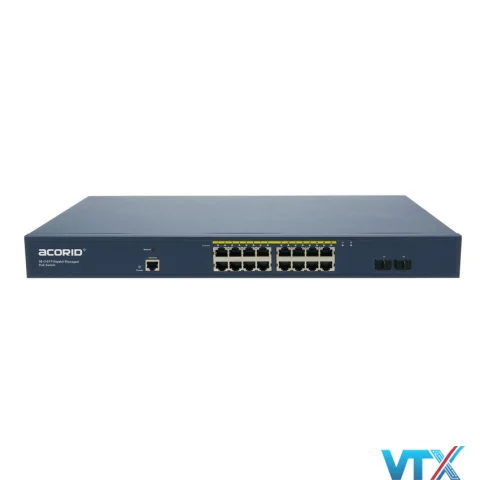 Switch quản lý PoE Acorid 16 BASE-T PoE port + 2SFP PN: GLS7700-16P2F