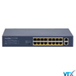 PoE Switch Acorid 150W 16 PoE port + 2 uplink Port PN: LS1716P2G