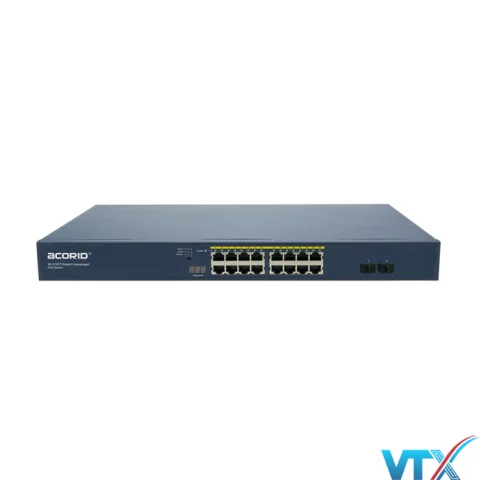 PoE Switch Acorid 16 PoE port + 2SFP PN: GLS1716P2F