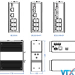 Switch công nghiệp 8 cổng Ethernet 10/100BaseT(X) IES318
