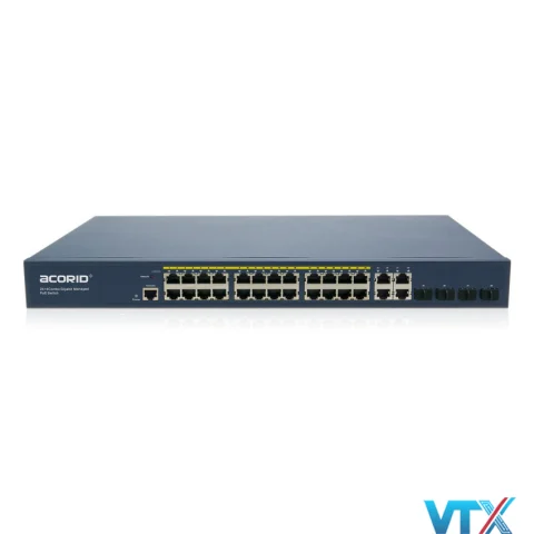 Switch Acorid GLS7700-24P4C 24 BASE-T PoE port + 4 GE + 4 SFP