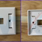 Wallplate mặt 2 cổng Legrand | PN:03411