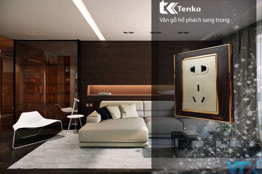 Ổ cắm âm tường Tenko TK-F71-A-09-4