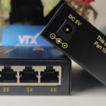 Media converter quang 1 vào 4 ra 10/100Mbps OYEL PN: EL-1001A/B
