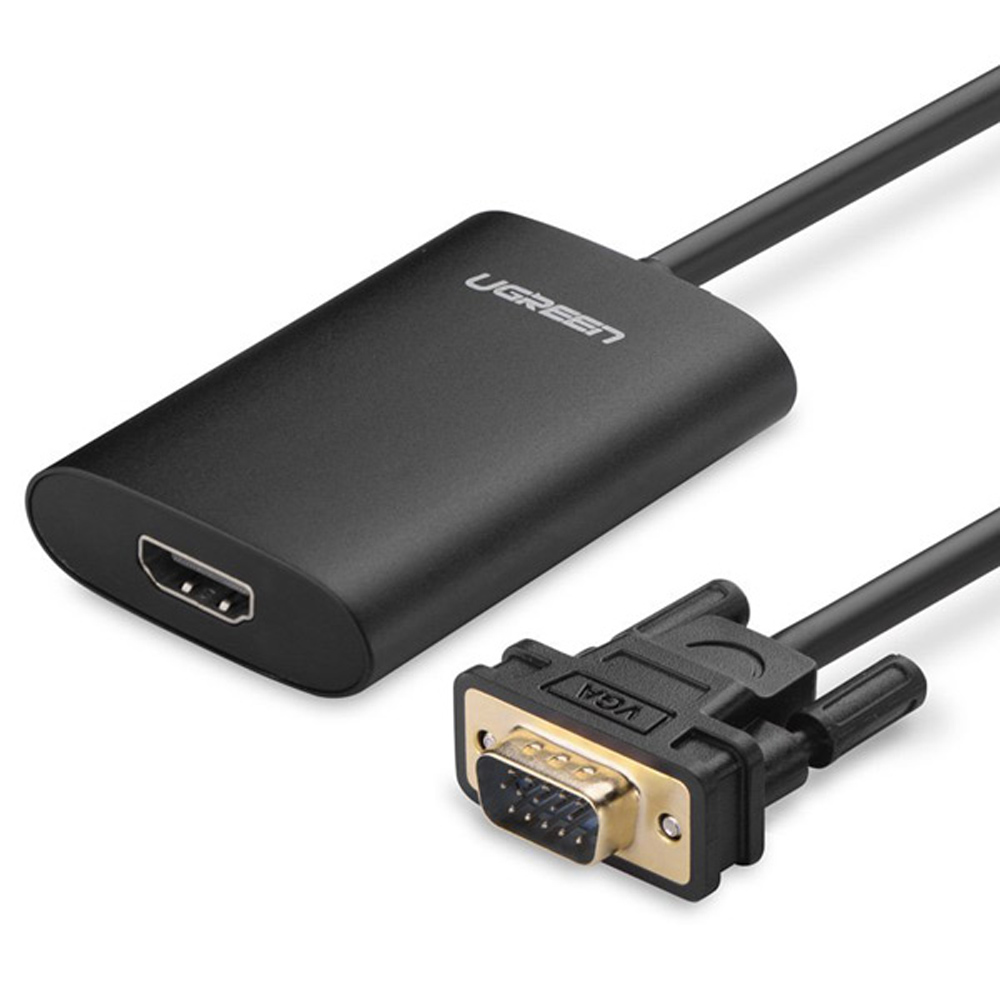 Cáp chuyển đổi VGA sang HDMI + Audio Ugreen PN 40264